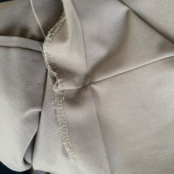 Van Heusen Haggar Mens Dress Pants 40x30 Cool Right Performance Flex Black Khaki - Picture 4 of 11